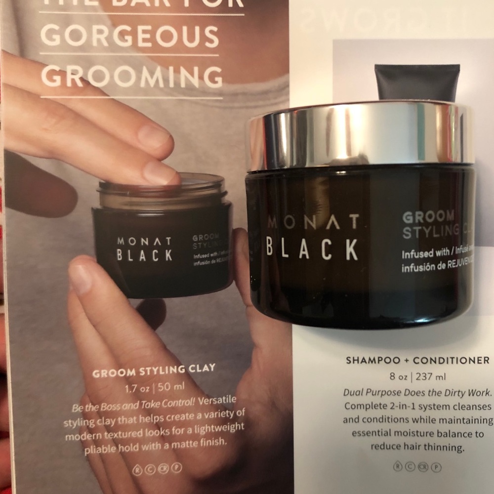 Monat Men’s Groom Styling Clay